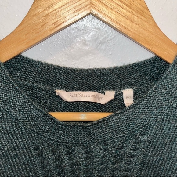 Soft Surroundings Sydney Sweater Wool Blend Women’s Size Petite Extra Large - Picture 3 of 7